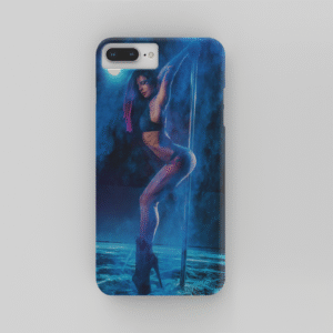 Electric Blue Phone Case